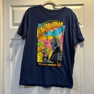 Disney Parks The Mandalorian Star Wars Tee Shirt L